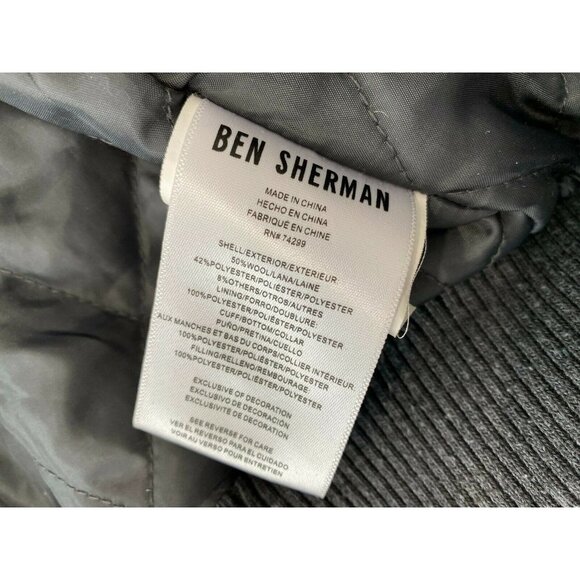 Ben Sherman bomber wool blend‎ jacket Size 5/6 - Picture 5 of 6